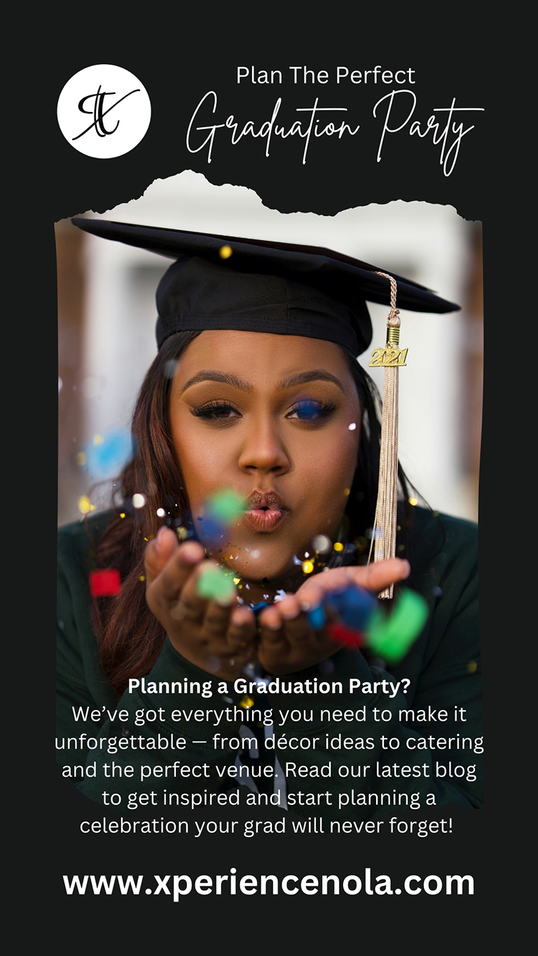An example of Xperience Event's social media, plan the perfect graduation party