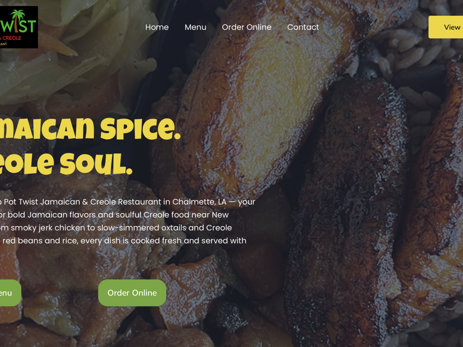 Pot Twist Jamaican and Creole Restaurant